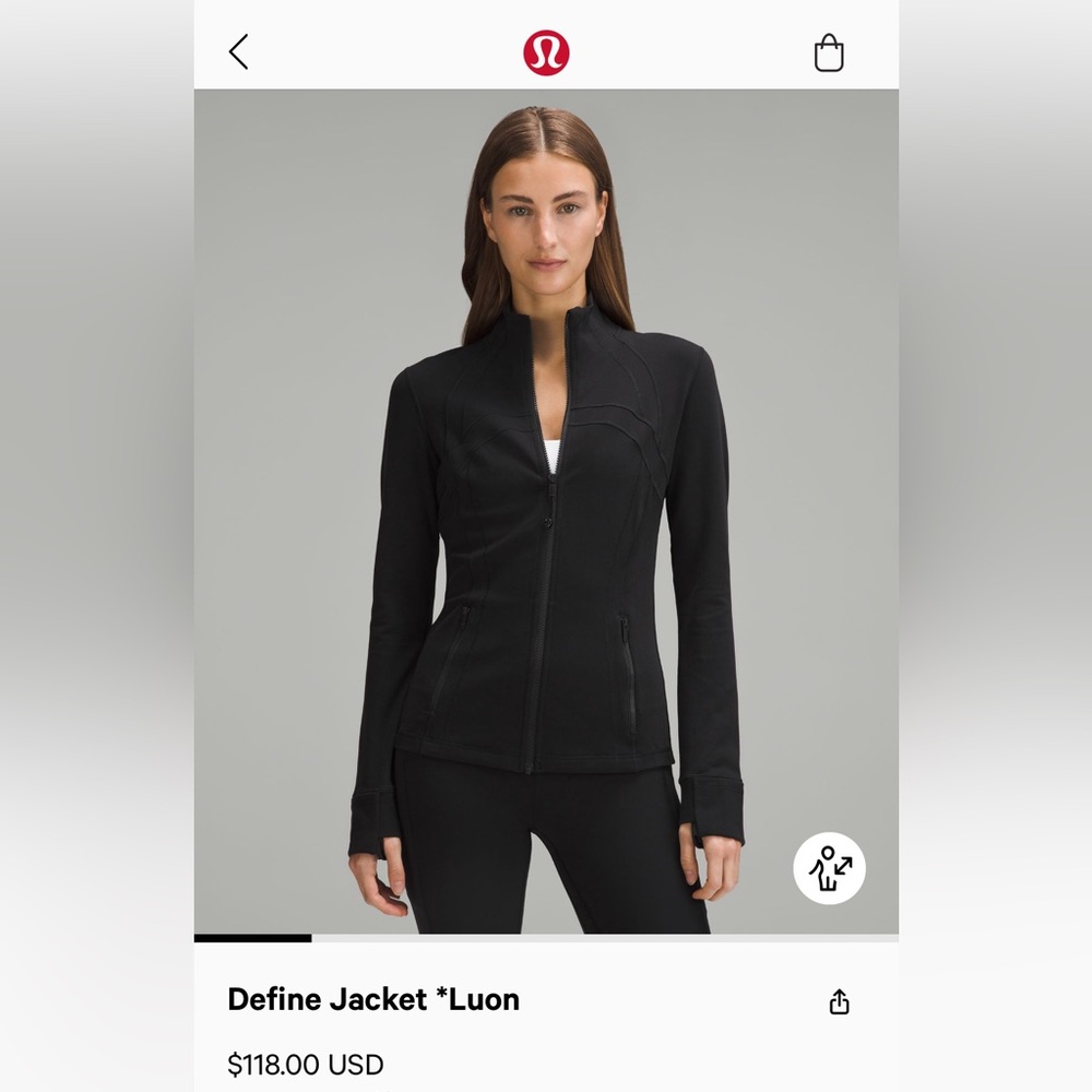 lululemon athletica Women’s Define Jacket in Black